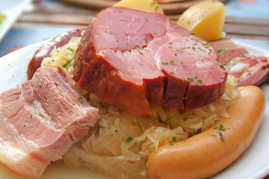 Choucroute garnie maison